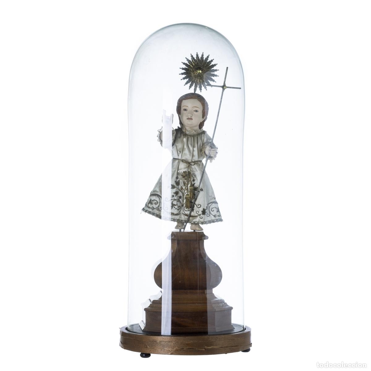 Art: Arte sacro - Ni&ntilde;o Jes&uacute;s con crucifijo - Siglo XVIII