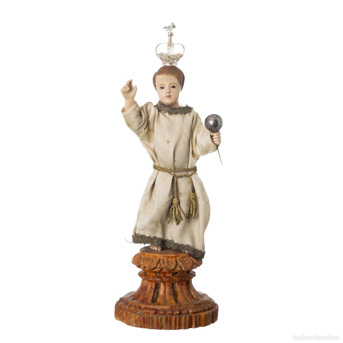 Art: Arte Sacro - El Ni&ntilde;o Jes&uacute;s, Salvador del Mundo - Siglo XIX