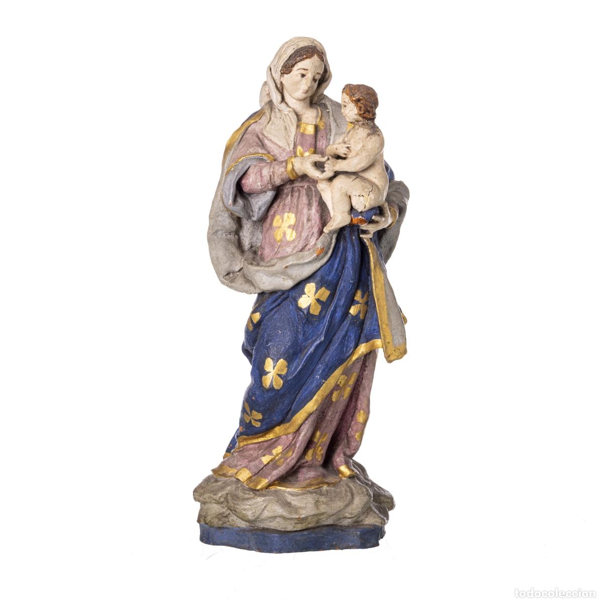 Art: Arte sacro - Nuestra Se&ntilde;ora con el Ni&ntilde;o - Siglo XIX