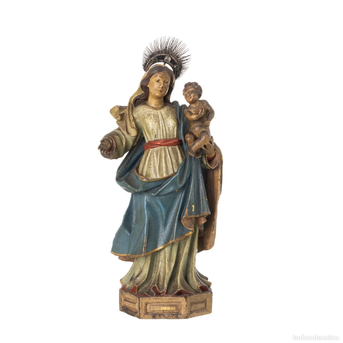 Art: Arte sacro - Nuestra Se&ntilde;ora con el Ni&ntilde;o Jes&uacute;s - Siglo XVIII