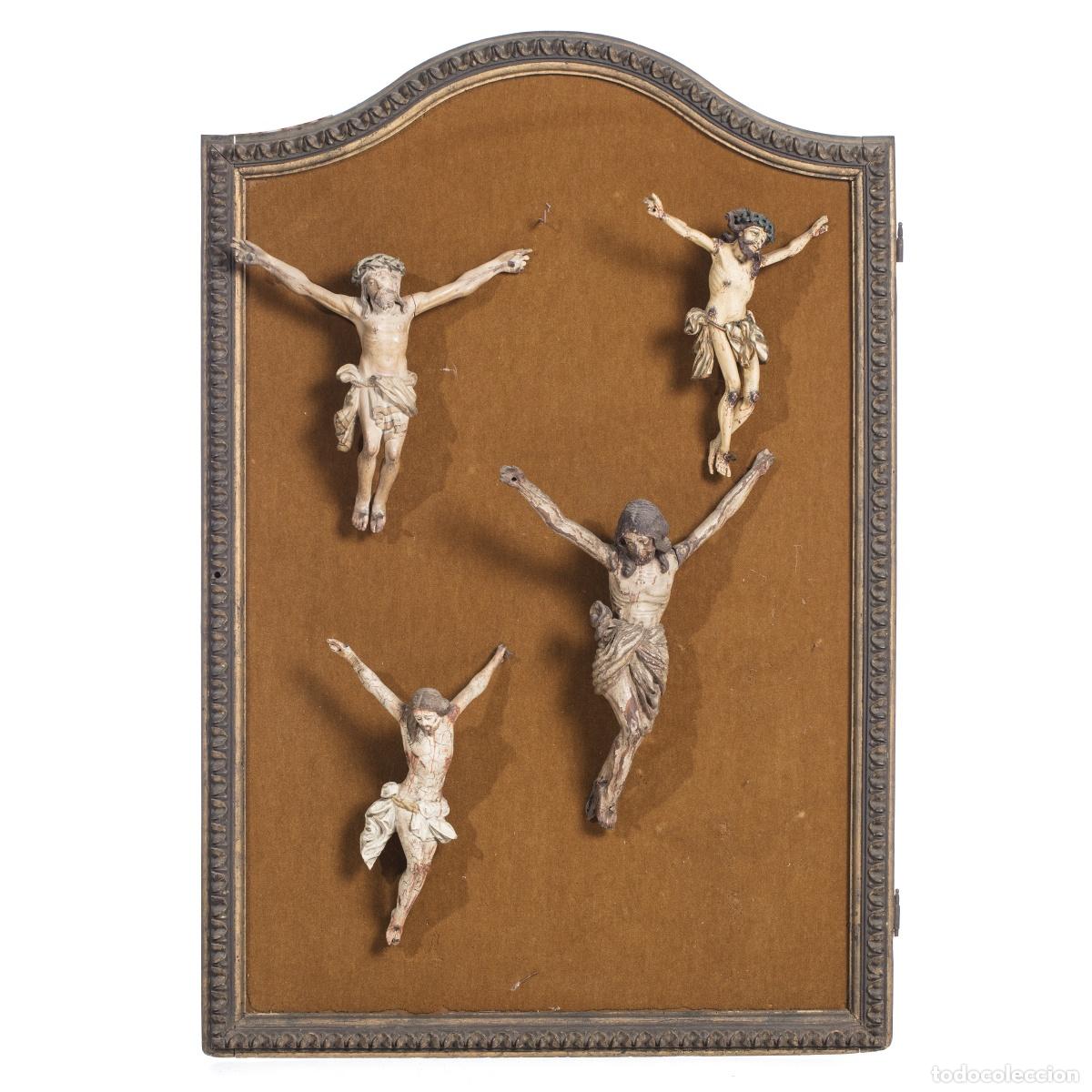 Art: Arte sacro - Cuatro Cristos - Siglo XVII