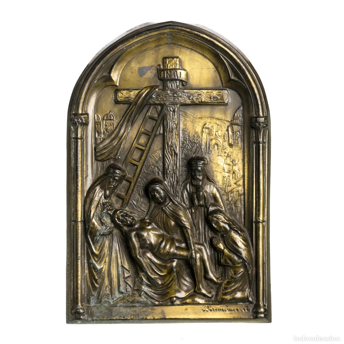 Arte: Arte Sacro - Placa 'El Descendimiento de la Cruz'
