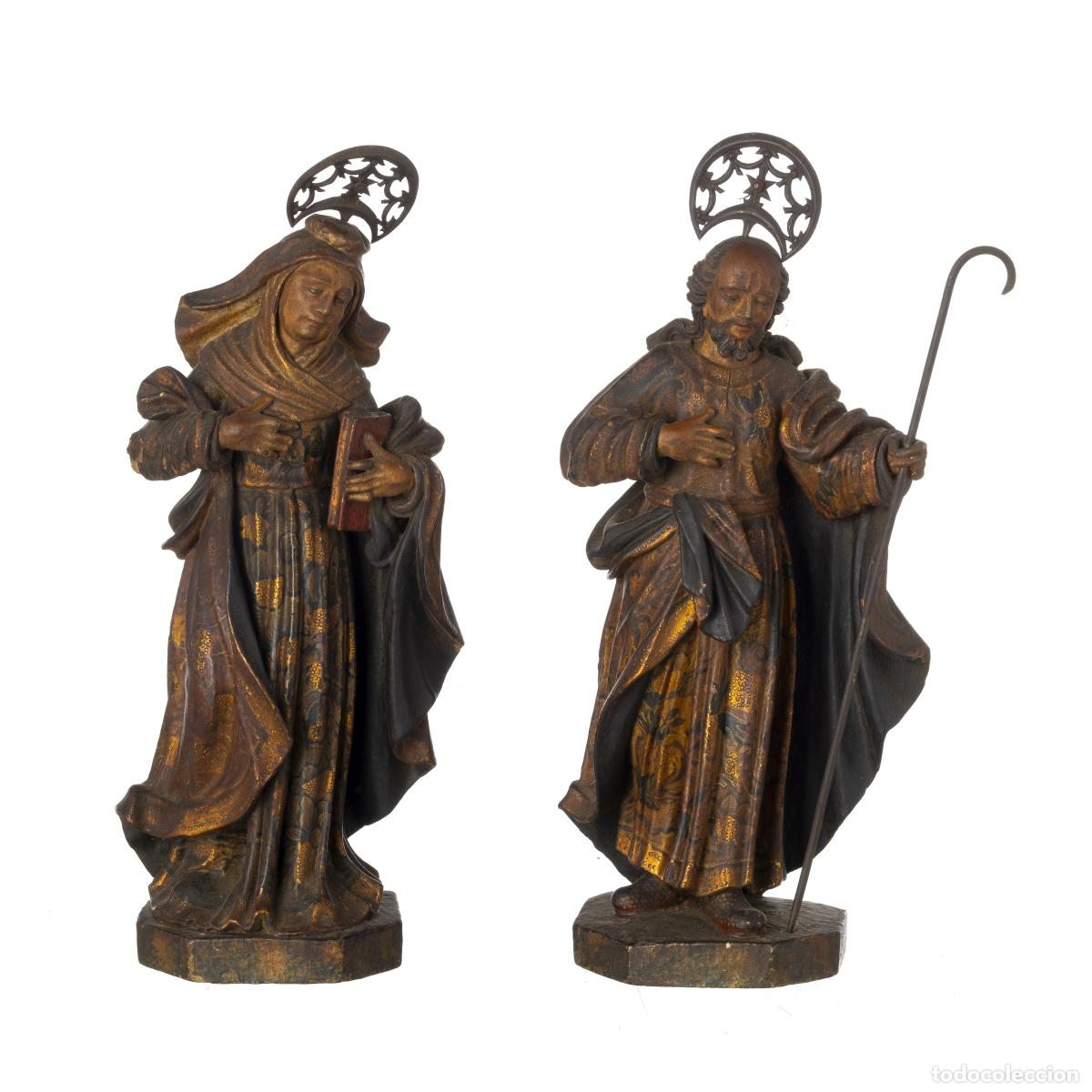 Art: Arte sacro - Santa Ana y San Joaqu&iacute;n - Siglo XVIII