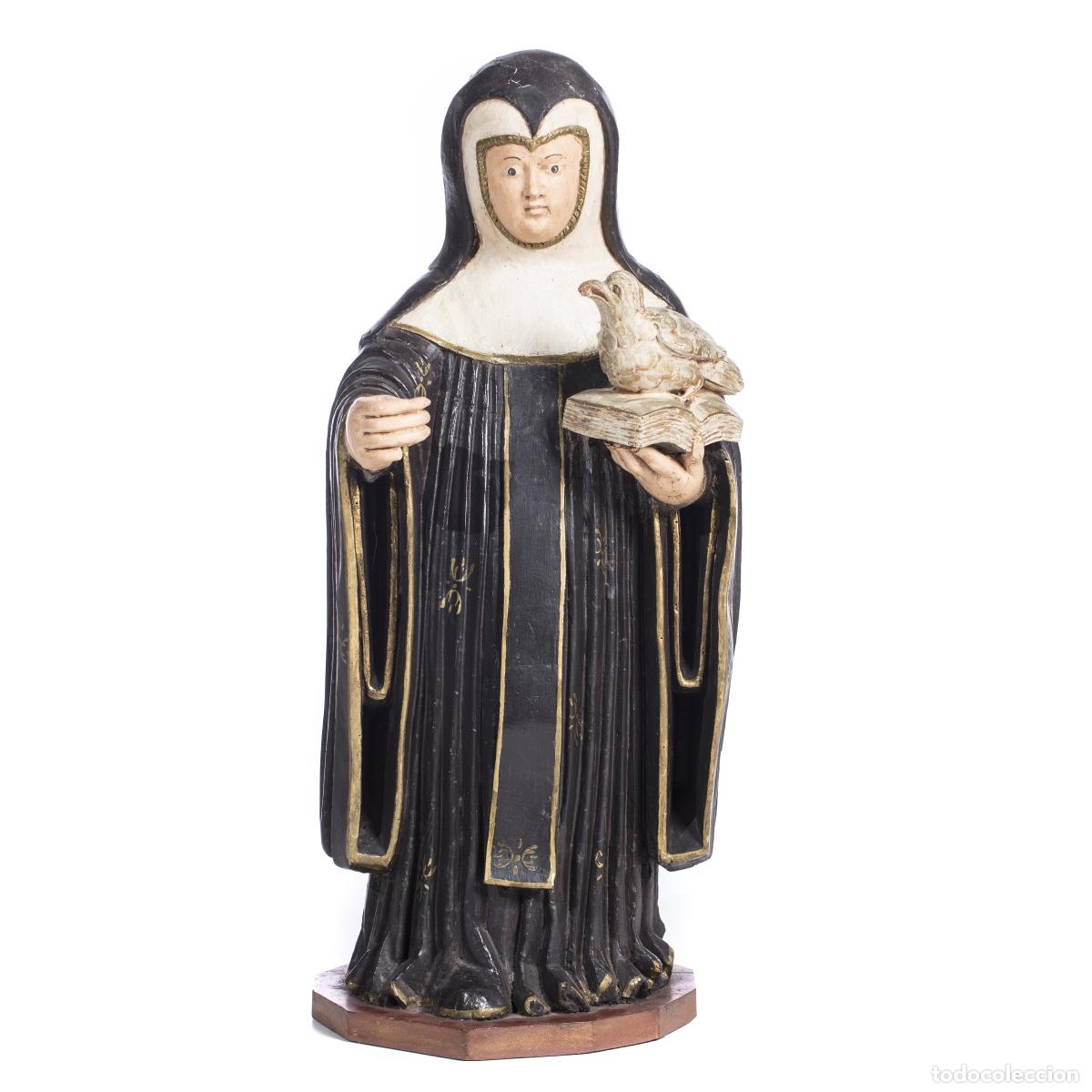 Art: Arte Sacro - Santa Escol&aacute;stica - Siglo XVII