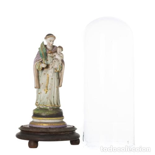 Art: Arte sacro - San Antonio con el Ni&ntilde;o Jes&uacute;s - Siglo XIX