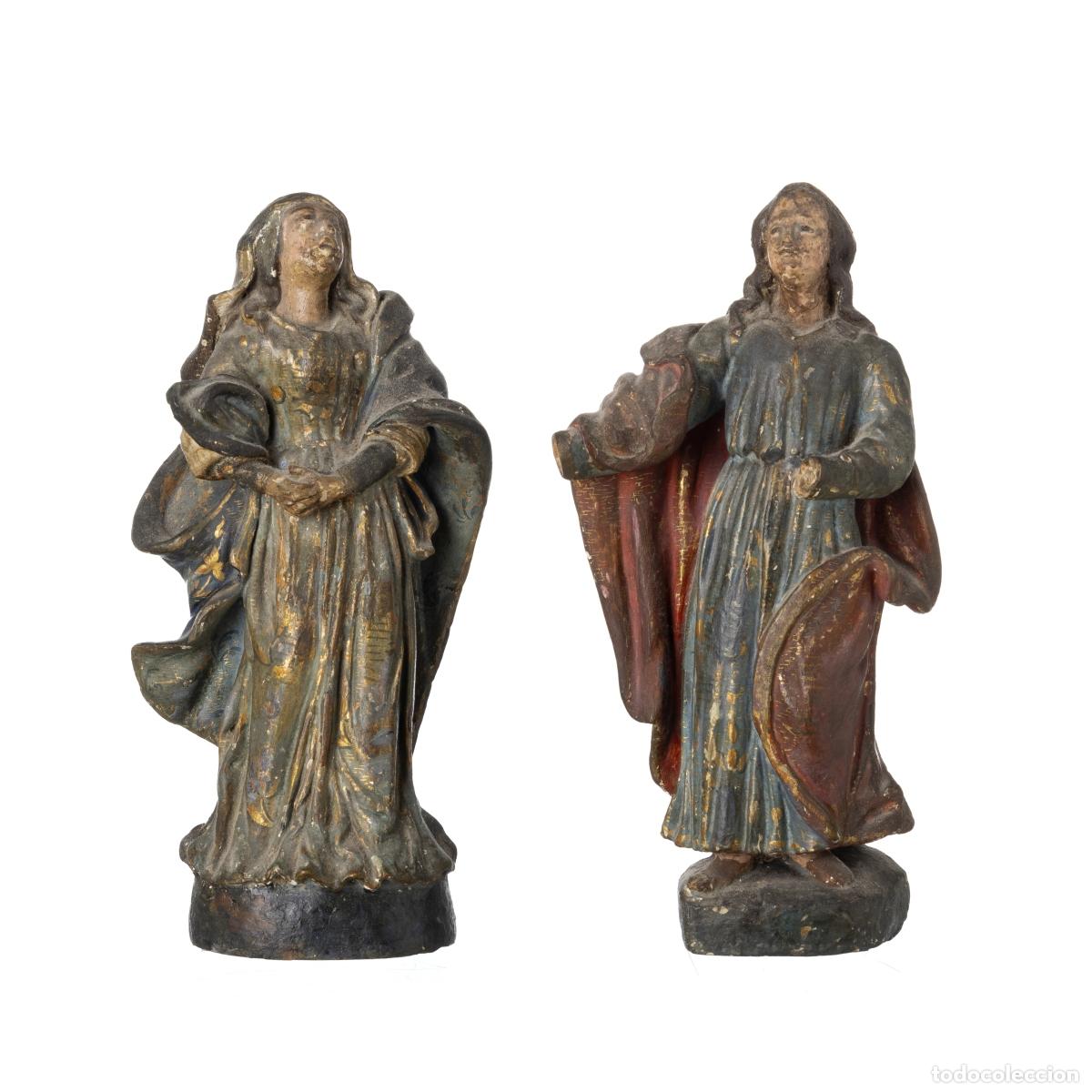 Art: Arte sacro - San Juan Evangelista y Santa Mar&iacute;a Magdalena - Siglo XVIII