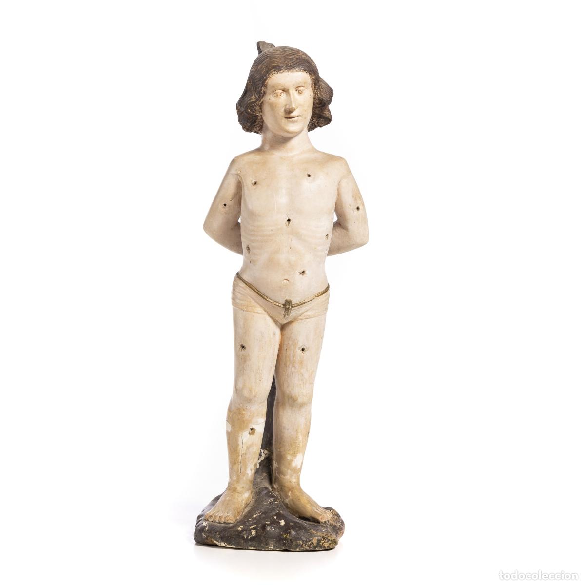 Art: Arte sacro - San Sebasti&aacute;n g&oacute;tico - Siglo XV