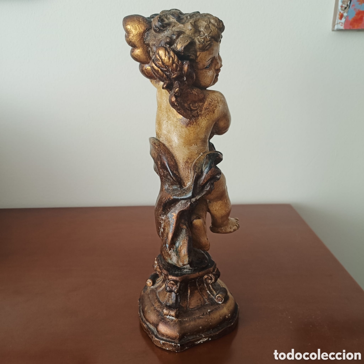 Arte: Portavelas &Aacute;ngel Barroco - Foto 7