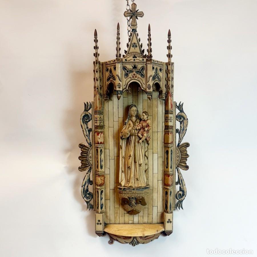 Arte: Virgen con el Ni&ntilde;o en Capilla