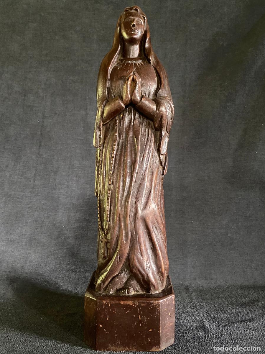 Art: VIRGEN MAR&Iacute;A. TALLA MADERA. PRINCIPIOS SIGLO XX