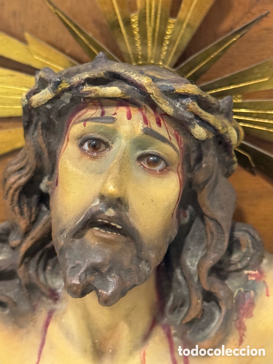 Arte: ANTIGUO CRISTO CRUCIFICADO DE OLOT - Foto 16