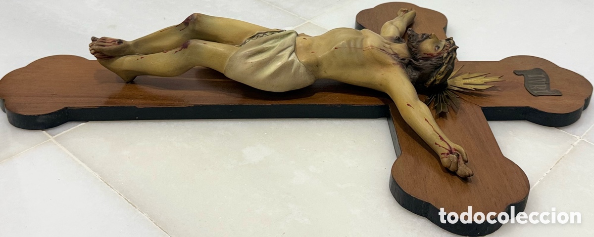 Arte: ANTIGUO CRISTO CRUCIFICADO DE OLOT - Foto 24