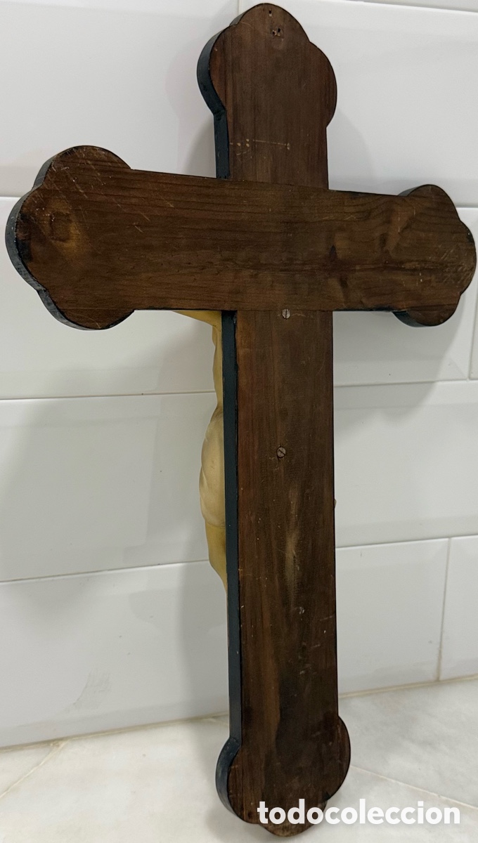 Arte: ANTIGUO CRISTO CRUCIFICADO DE OLOT - Foto 29
