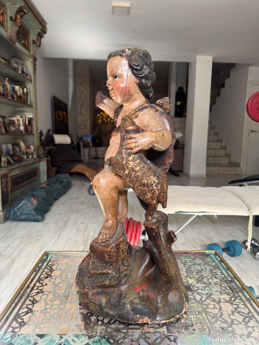 Arte: Talla de madera San Juanito - Foto 3