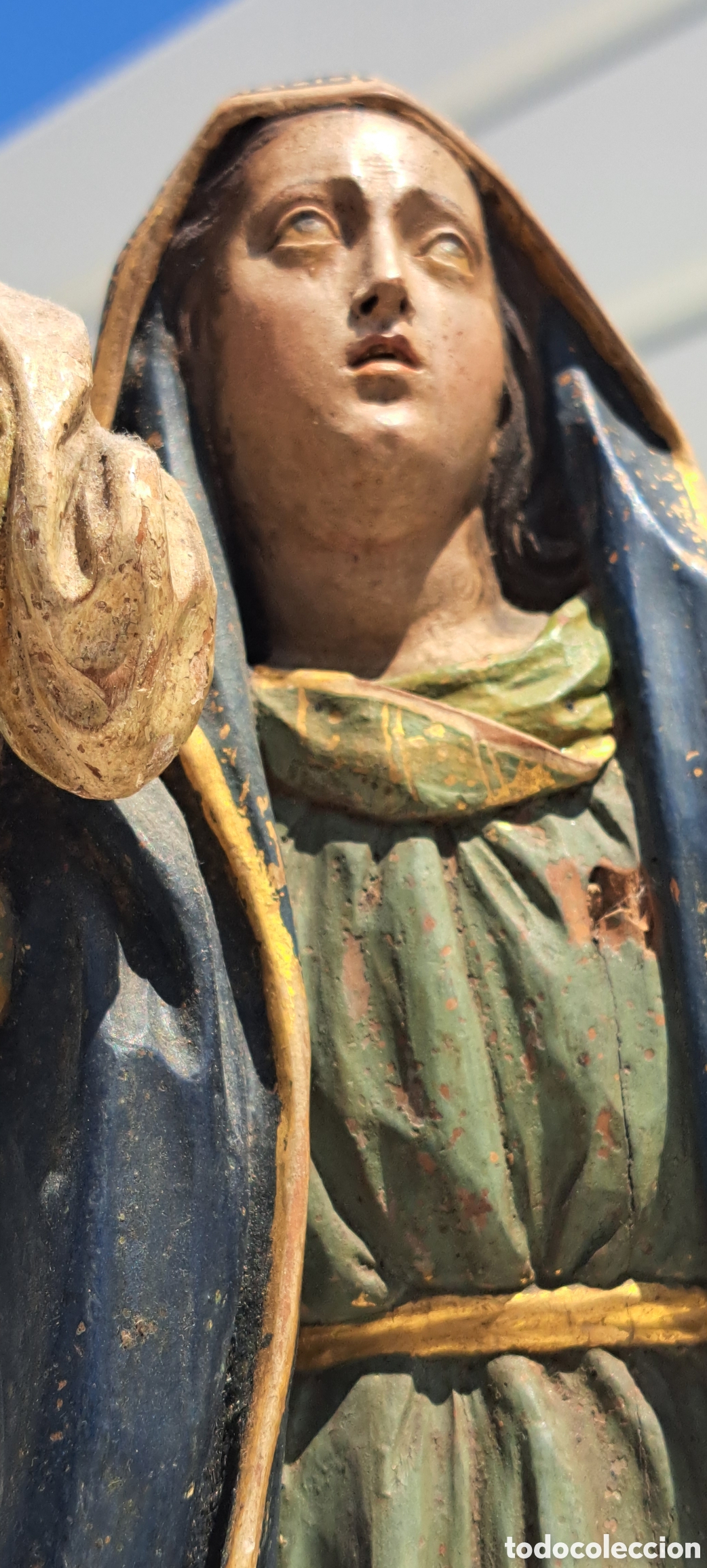 Arte: MATER DOLOROSA TALLA DE MADERA