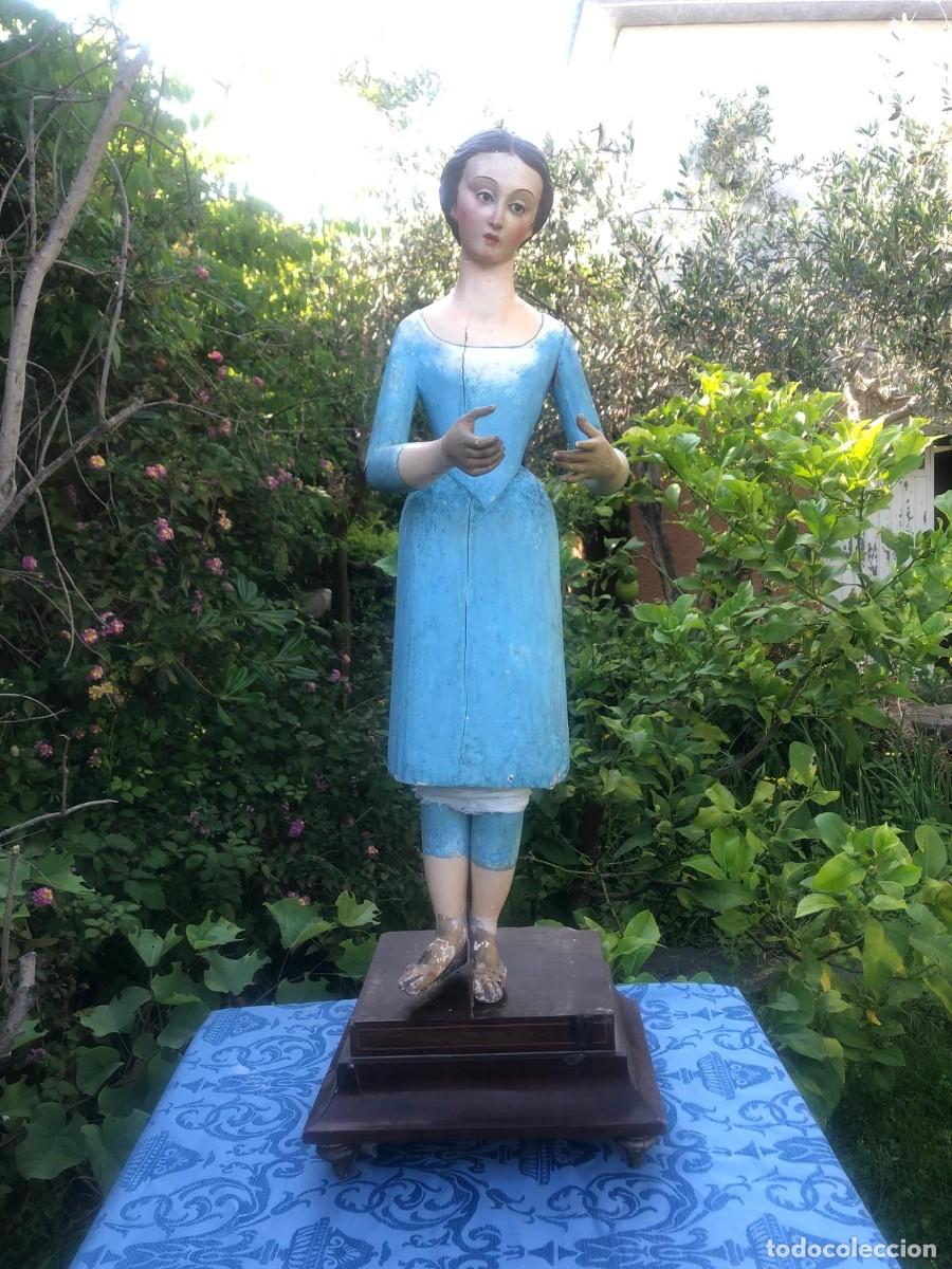 Arte: VIRGEN DE VESTIR CAP I POTA S. XIX