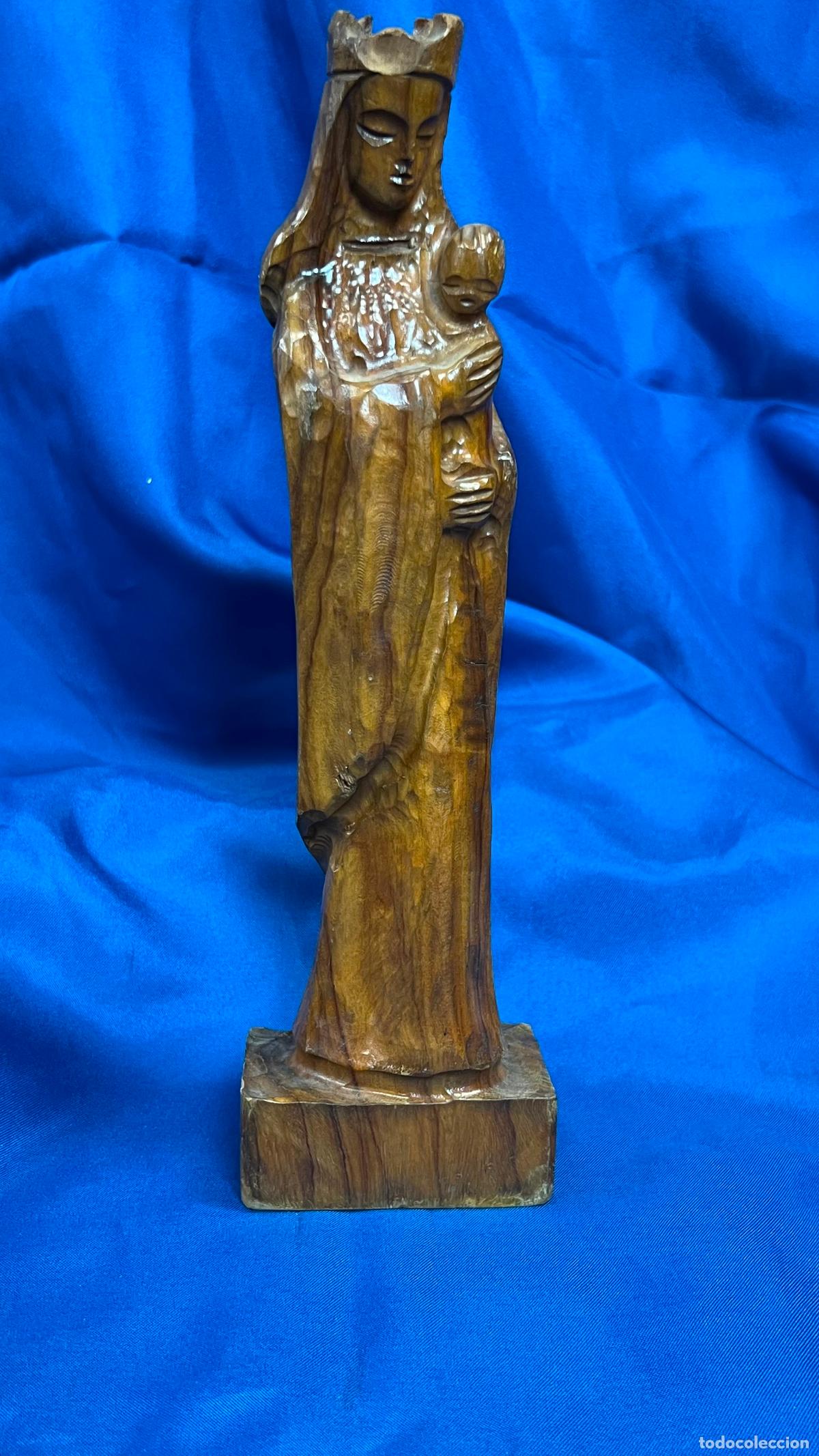 Arte: TALLA EN MADERA: VIRGEN CON EL NI&Ntilde;O (ESTILO CL&Aacute;SICO)