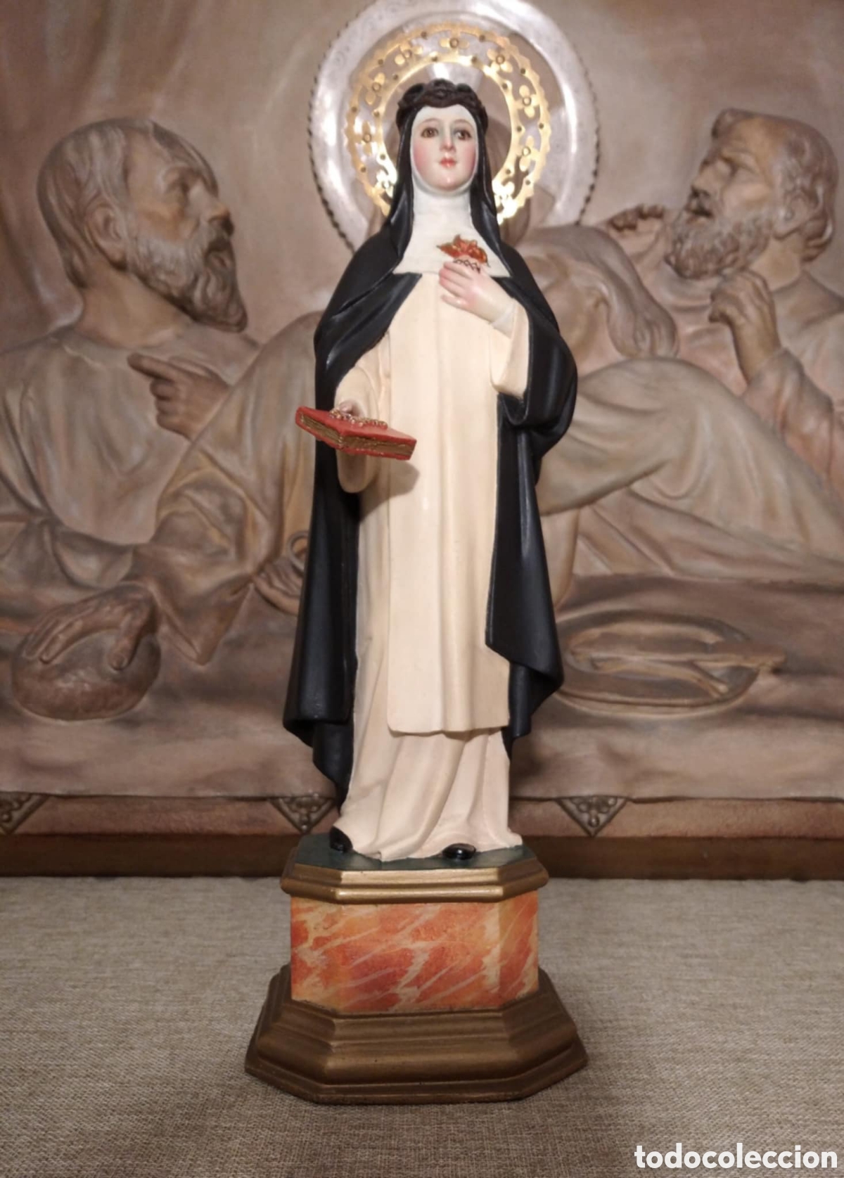 Arte: Santa Catalina de Siena 39 cm, Olot