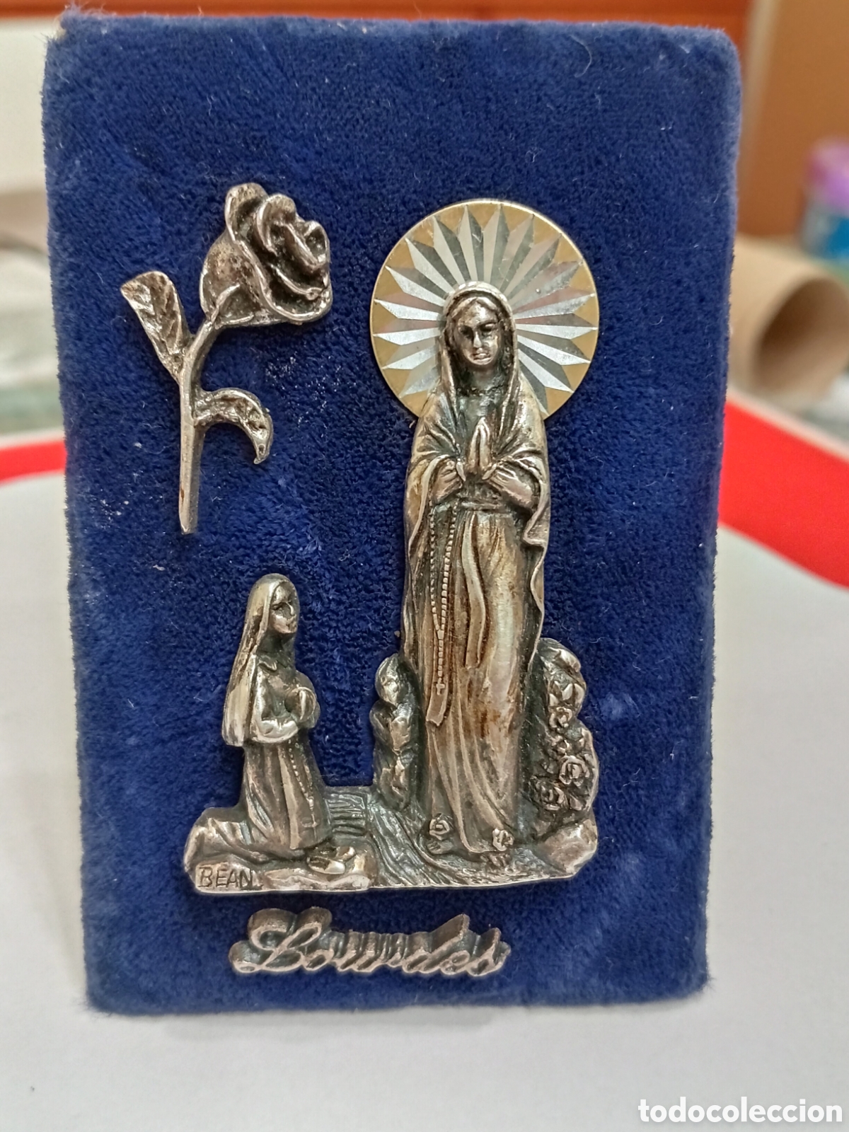 Arte: Recuerdo de Lourdes antiguo