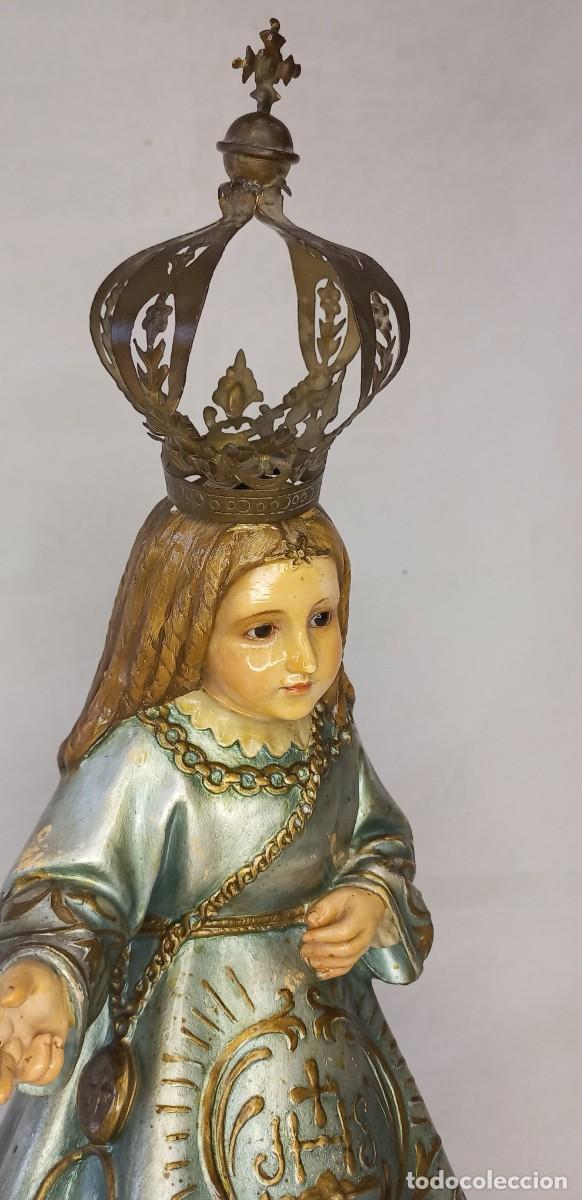 Arte: DIFICIL NI&Ntilde;O JESUS DEL MILAGRO, JESUSET DEL MIRACLE DEL TALLER ARTES DECORATIVAS PEDRO LLORET - OLOT