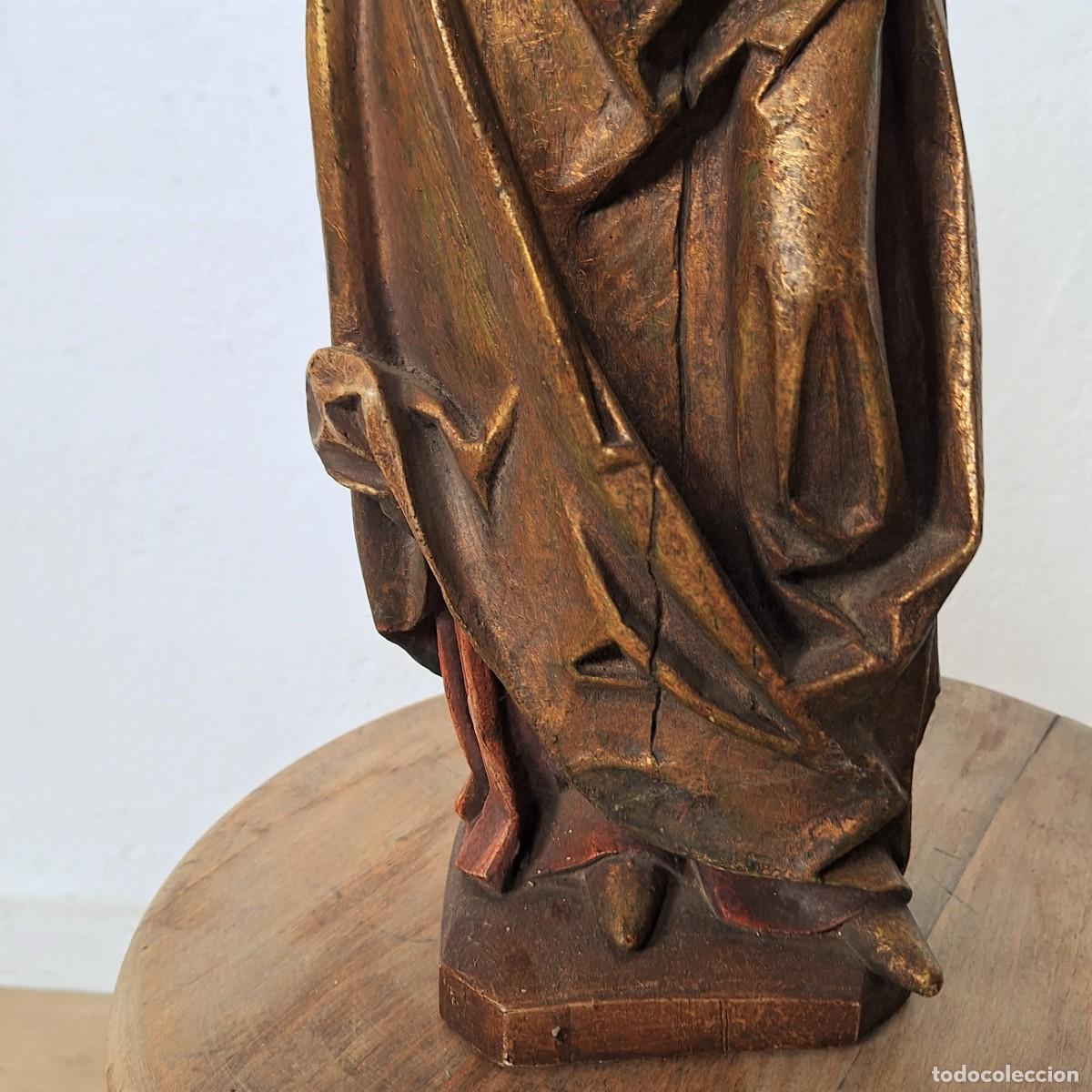 Arte: VIRGEN CON EL NI&Ntilde;O. 1960 - 1970 - Foto 3