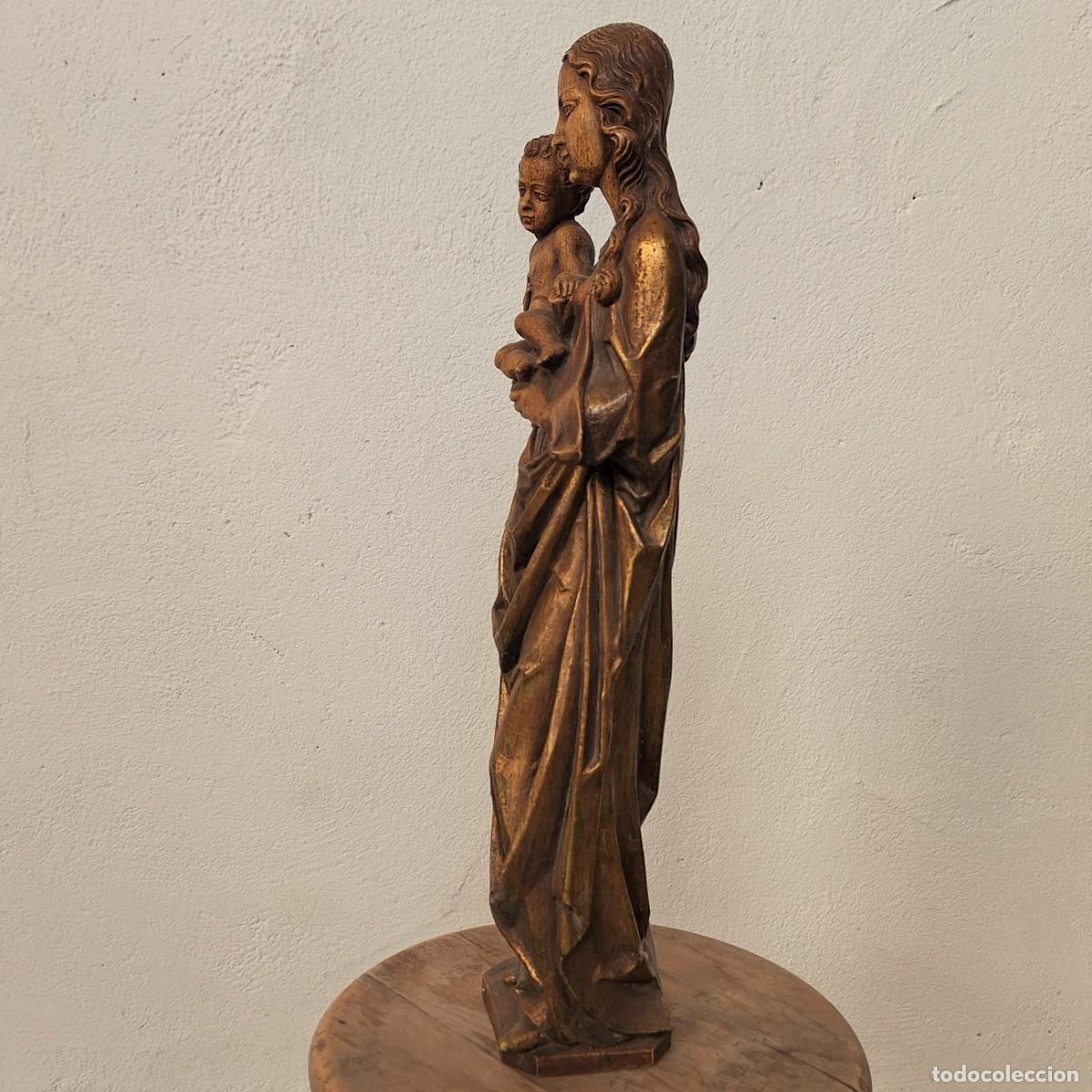 Arte: VIRGEN CON EL NI&Ntilde;O. 1960 - 1970 - Foto 5
