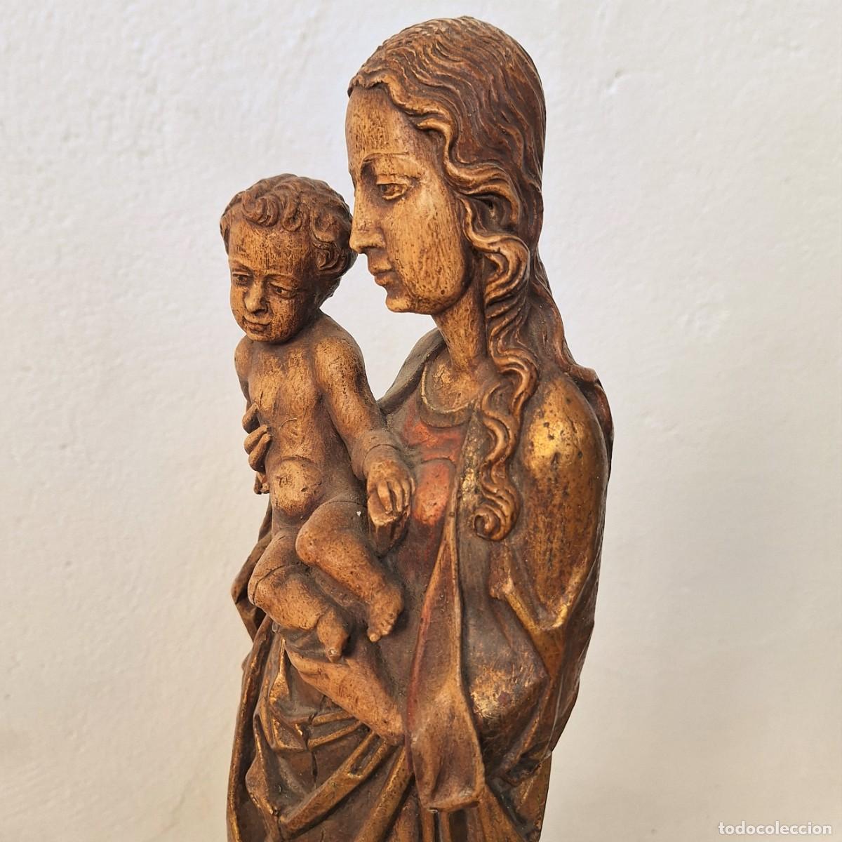 Arte: VIRGEN CON EL NI&Ntilde;O. 1960 - 1970 - Foto 6