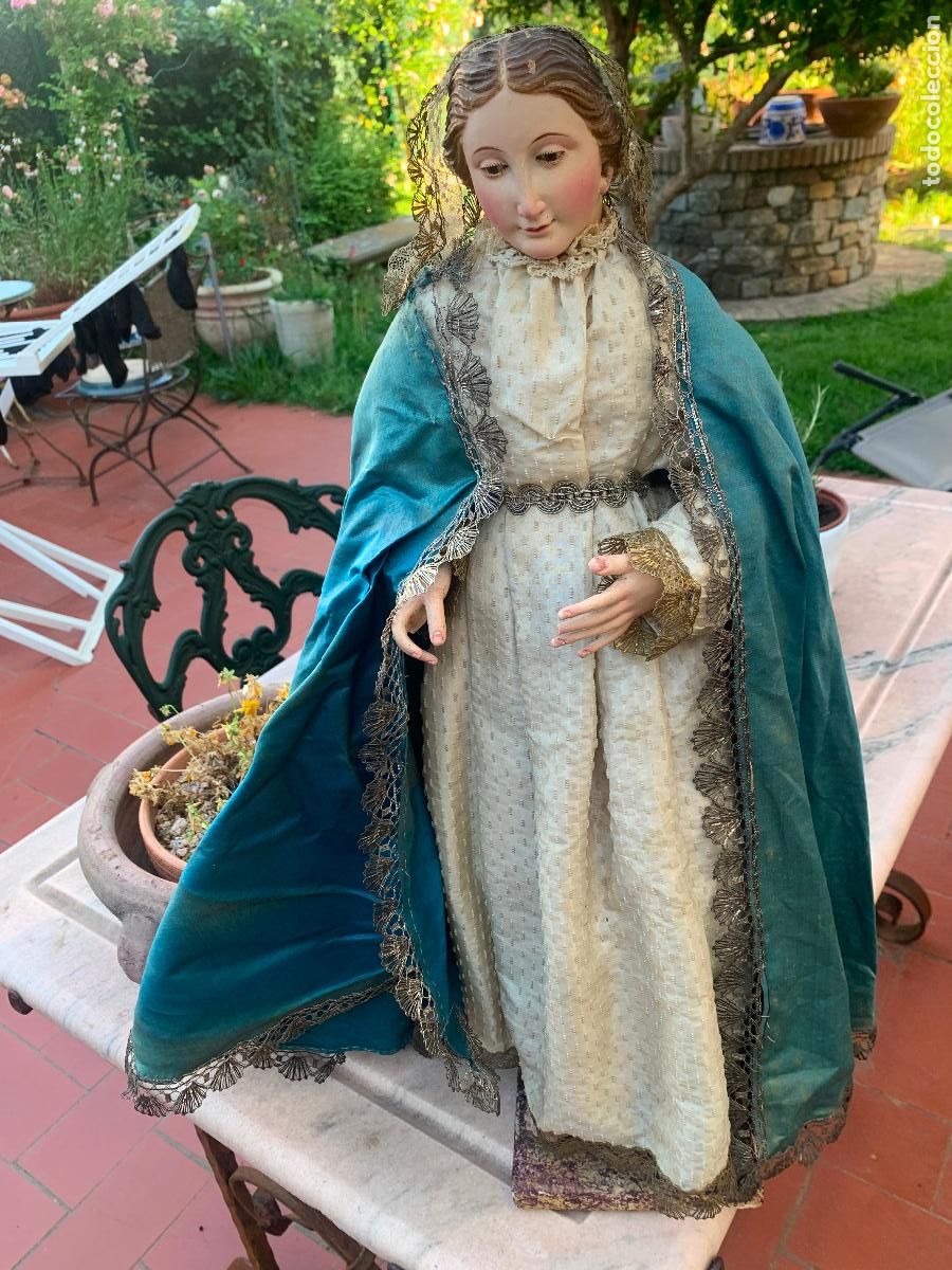 Arte: Cap i Pota Virgen Mar&iacute;a siglo XIX