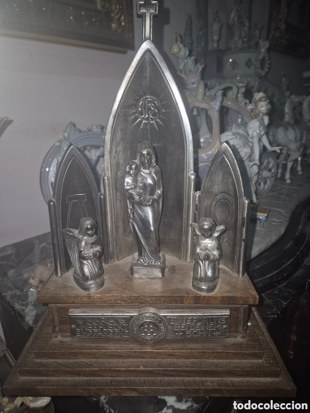 Arte: Antigua capilla. (Caja de musica alemana)