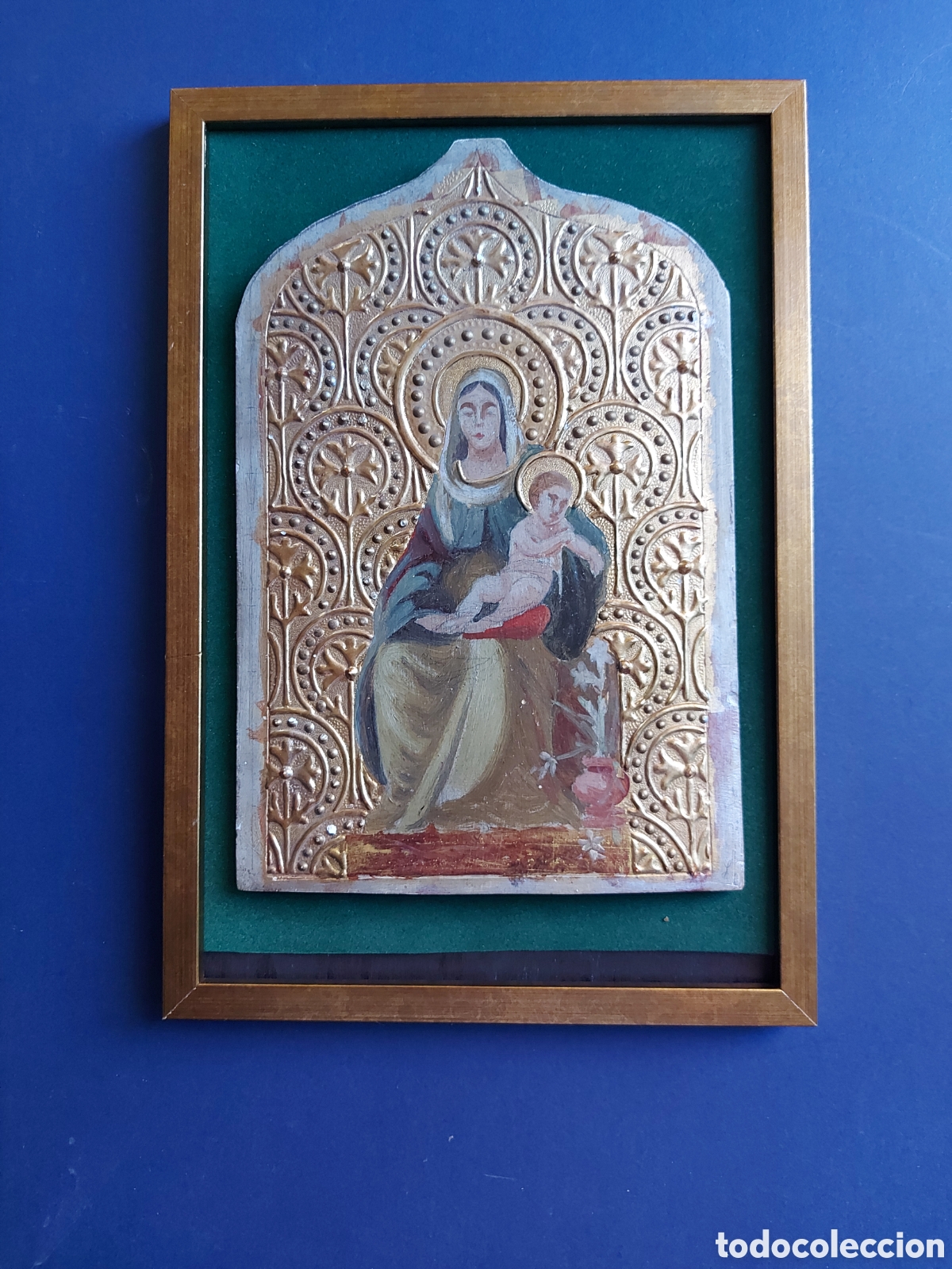 Arte: &rdquo;LA VIRGEN CON EL NI&Ntilde;O&rdquo; RETABLO ESCUELA RENACENTISTA