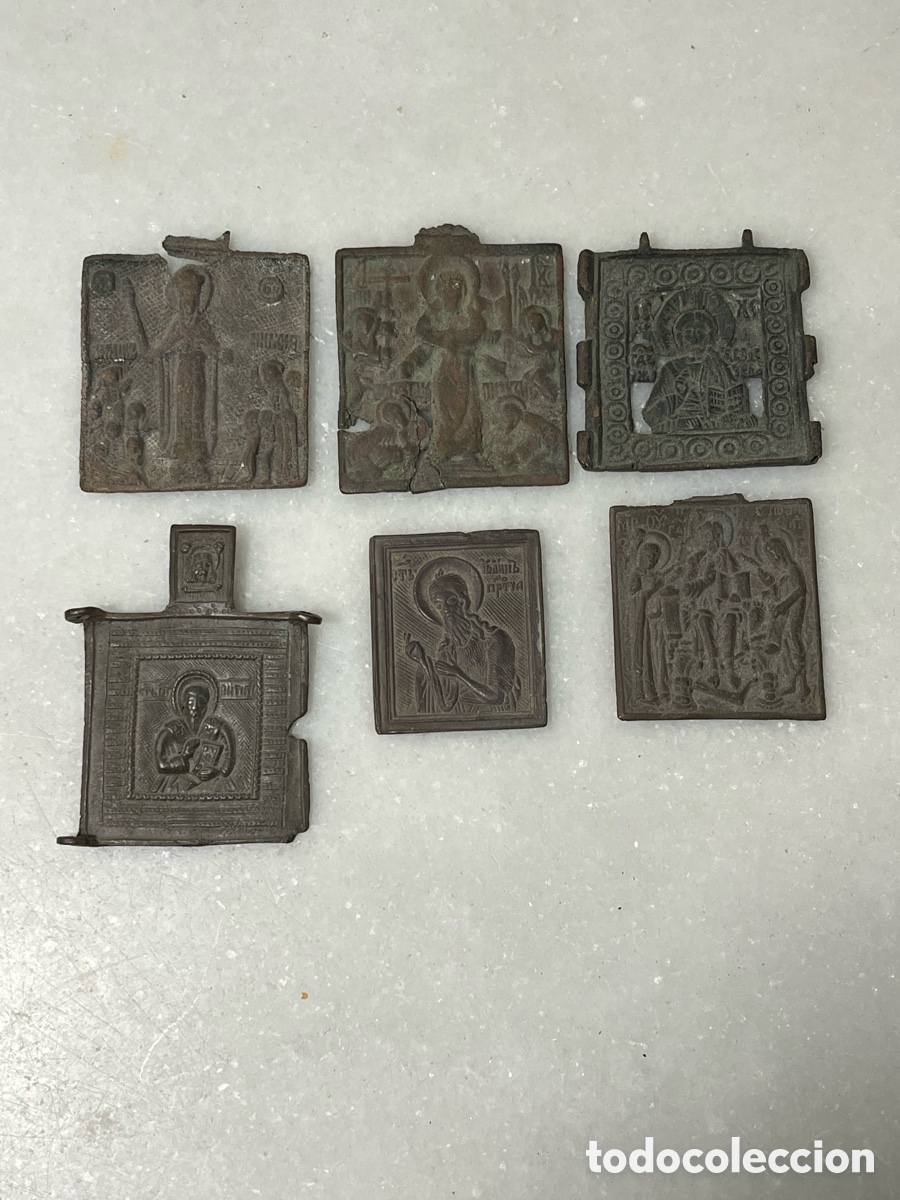 Arte: 6 Iconos rusos del siglo XVIII o XIX