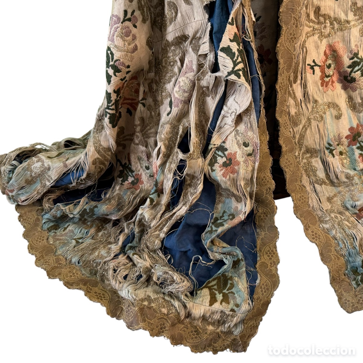Arte: Virgen de vestir policromada - Foto 10