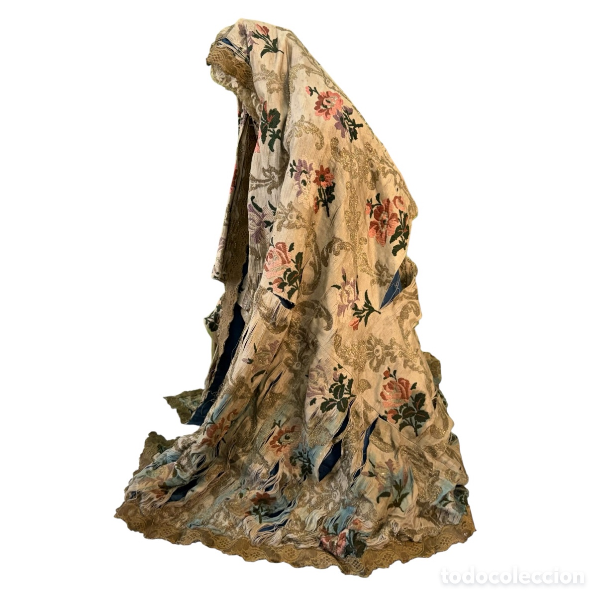 Arte: Virgen de vestir policromada - Foto 14