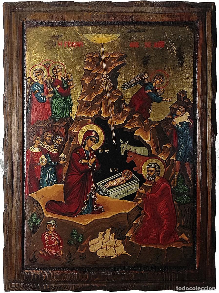 Arte: Natividad icono Bizantino