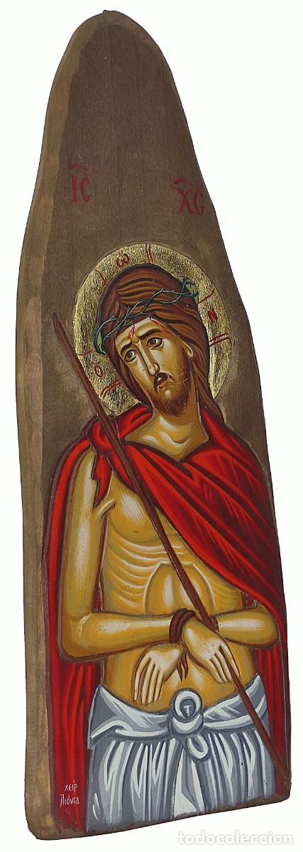 Arte: Icono de cristo con manos atadas - Foto 3