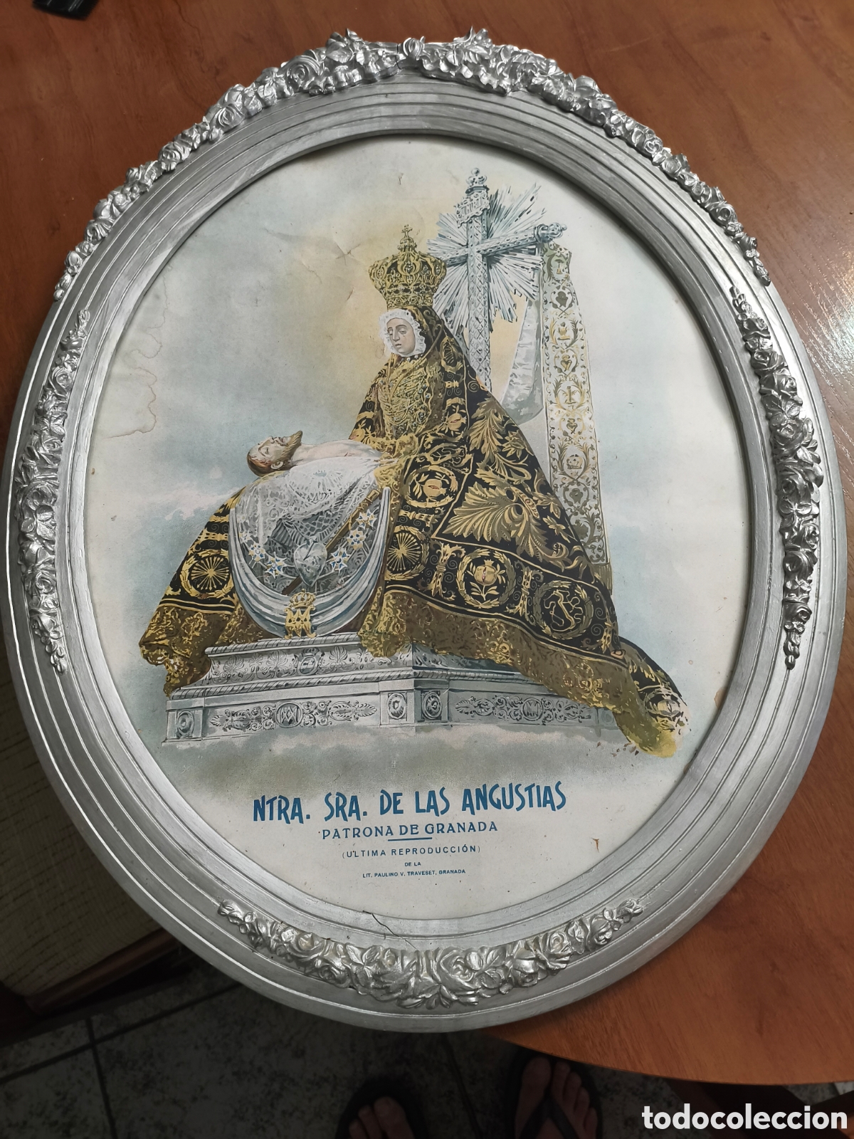 Arte: Granada. Antigua Oleograf&iacute;a / Litograf&iacute;a Ntra. Sra. de las Angustias. Paulino V. Traveset.Hacia 1900