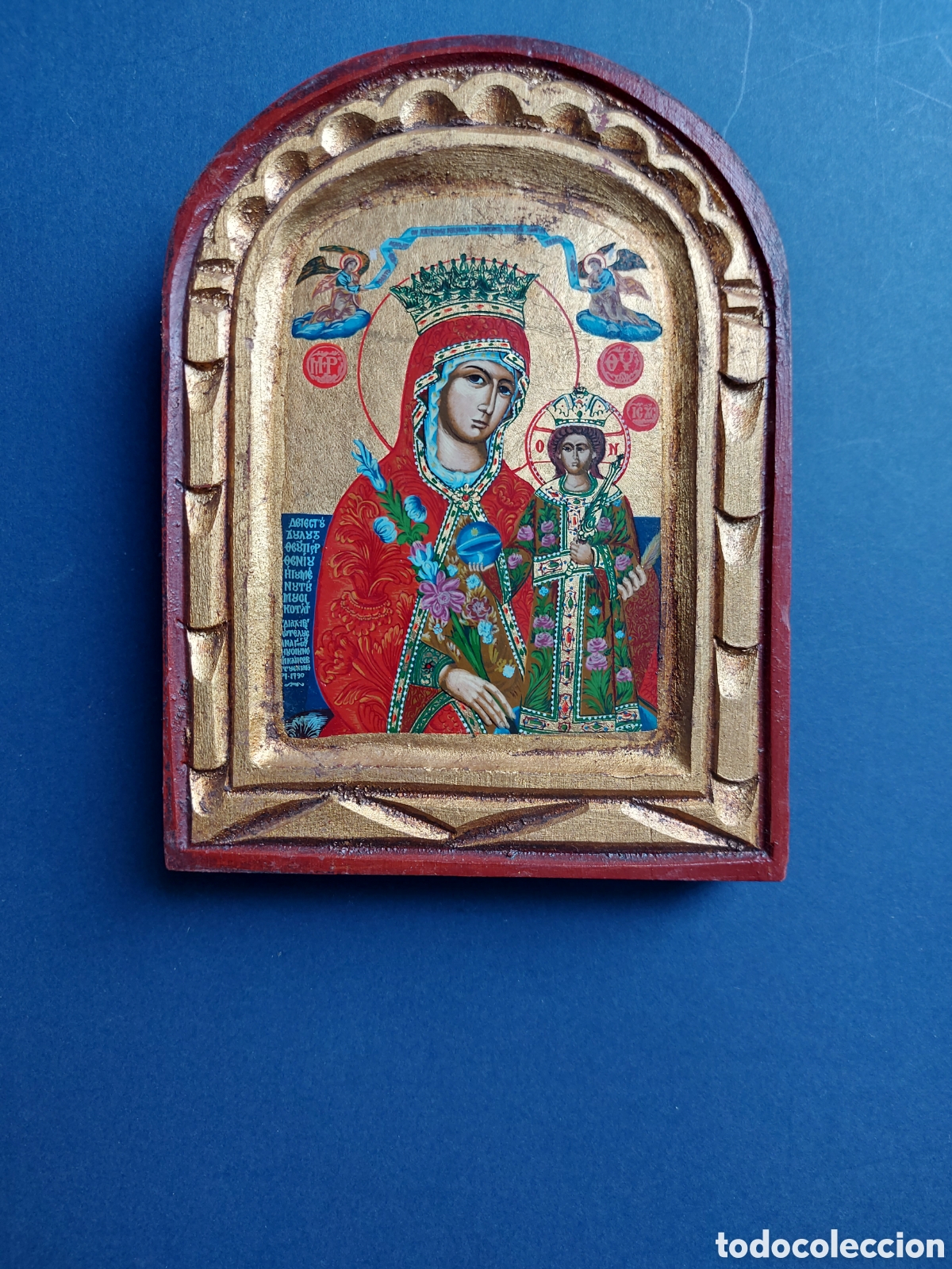 Arte: ICONO BIZANTINO SOBRE MADERA