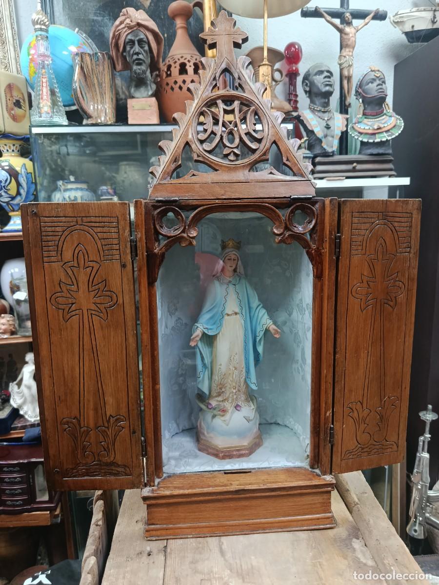 Arte: Capilla domiciliaria,Virgen de los Milagros.A&ntilde;os 50