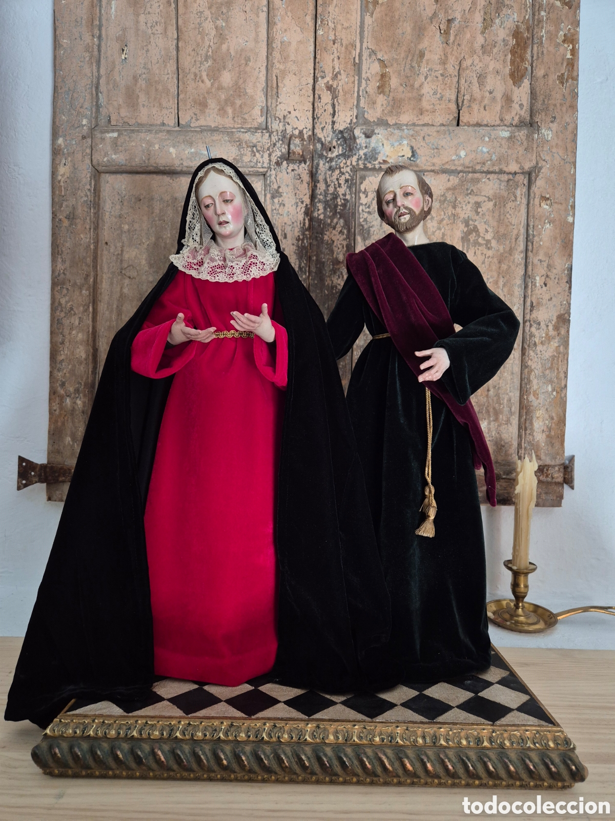 Arte: Dolorosa con san juan