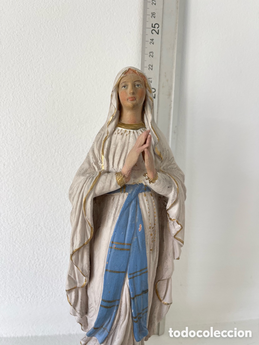 Arte: Virgen de F&aacute;tima en barro Rada? - Foto 5