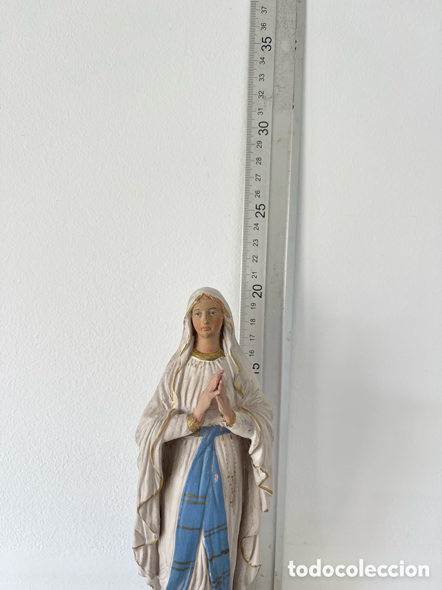 Arte: Virgen de F&aacute;tima en barro