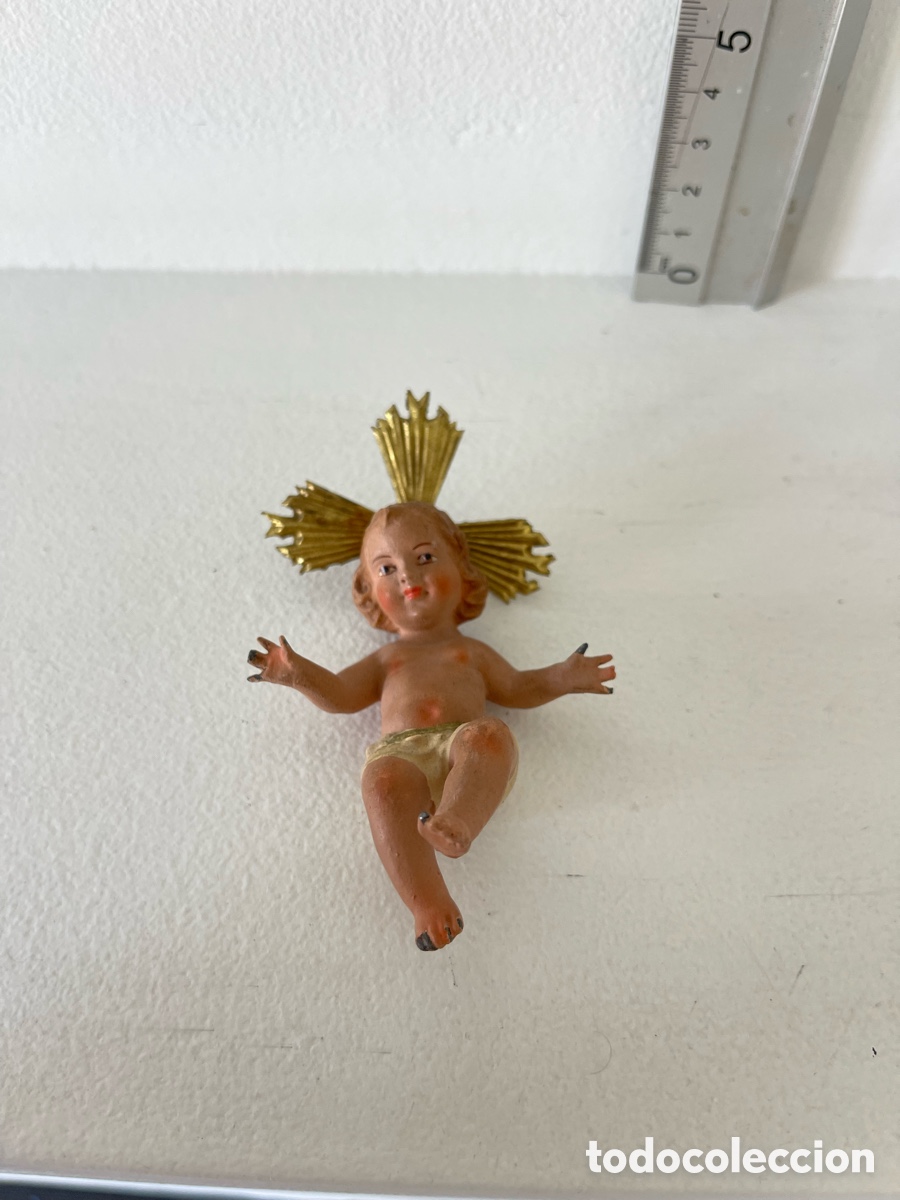 Arte: Ni&ntilde;o Jes&uacute;s en metal con mucho encanto - Foto 4