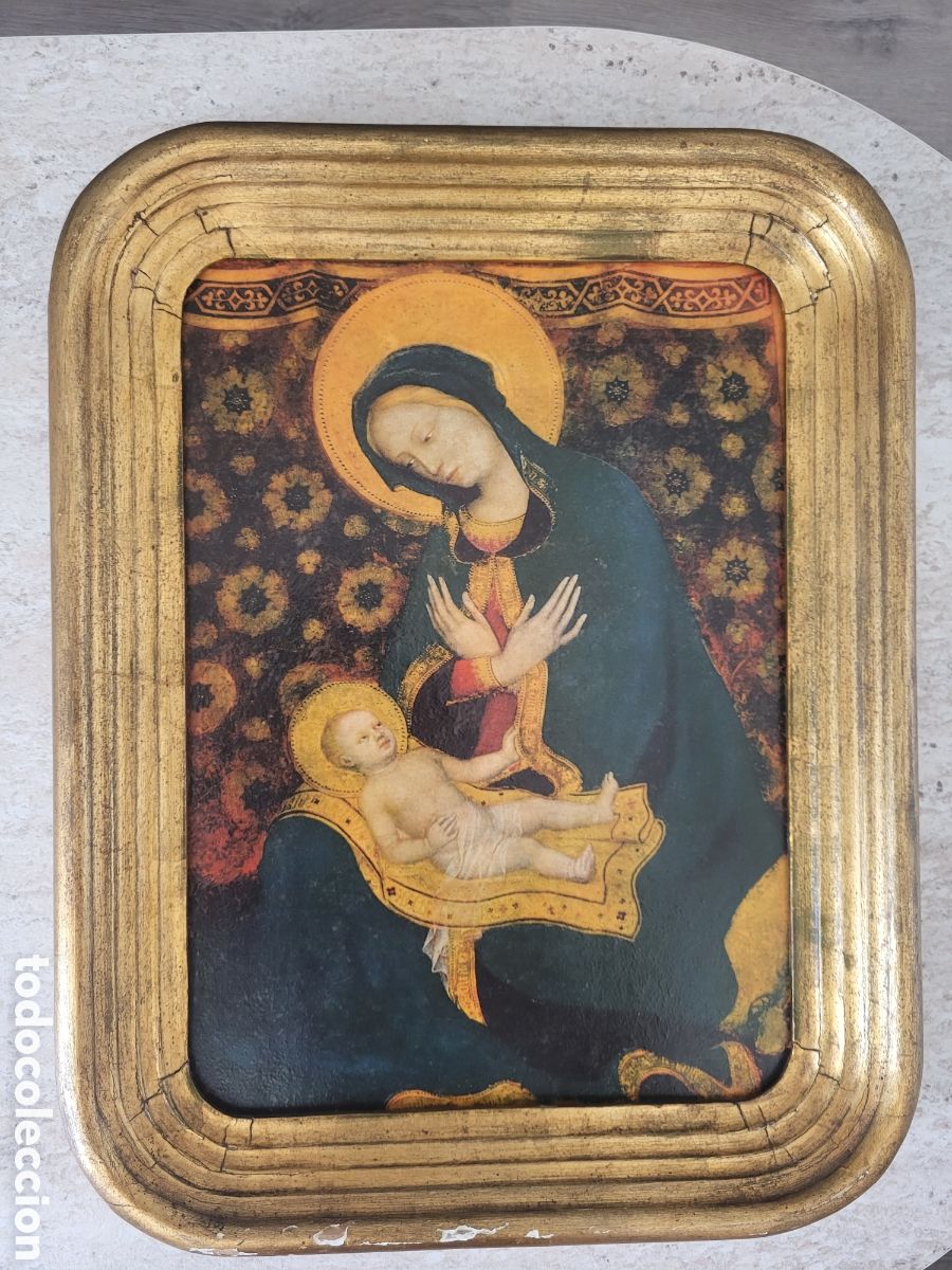 Arte: La virgen con el ni&ntilde;o