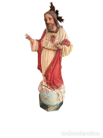 Arte: Estatua del Sagrado Coraz&oacute;n de Jes&uacute;s