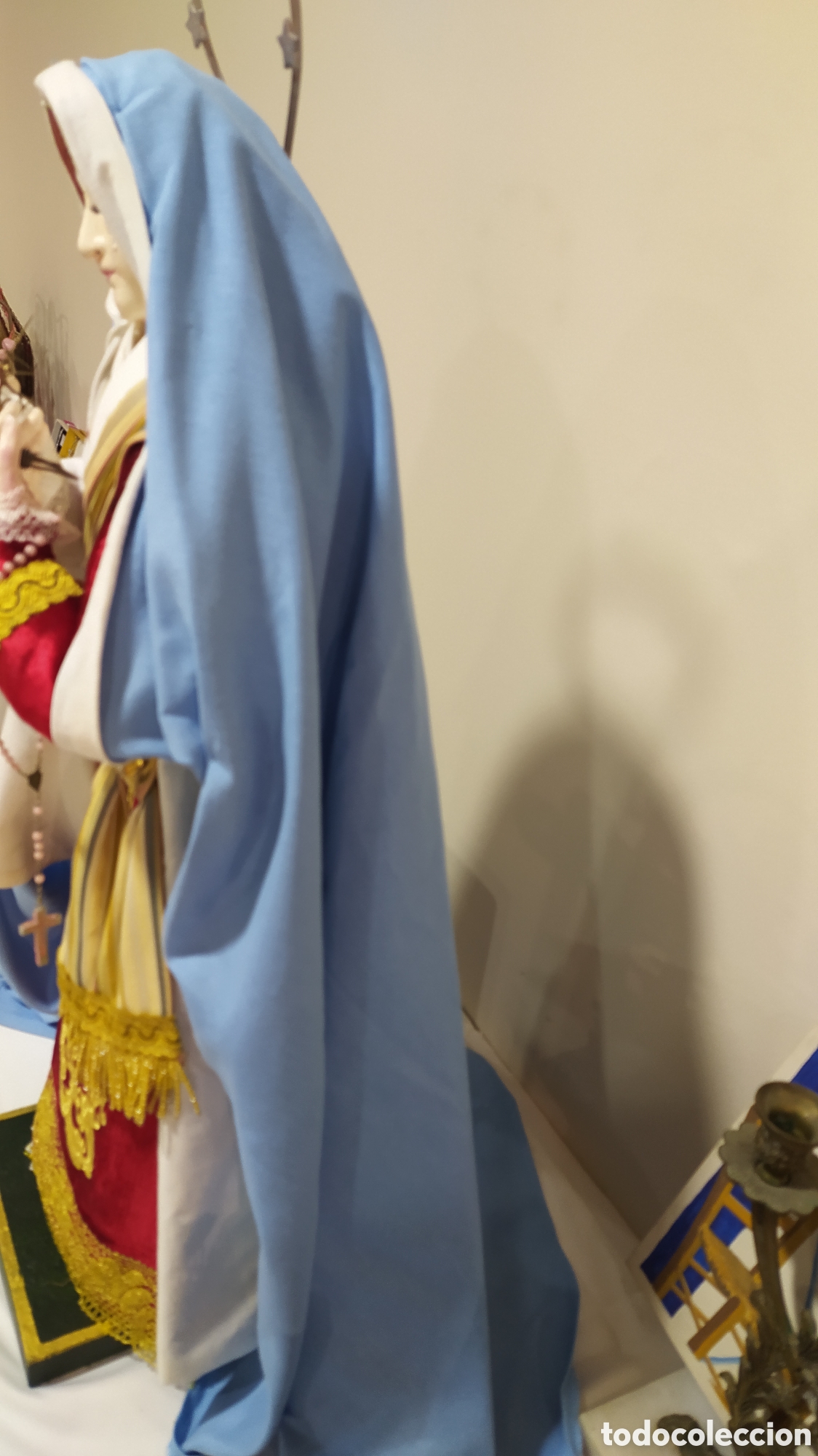 Arte: Virgen de vestir resina - Foto 9