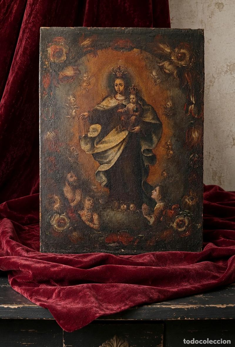 Arte: Virgen del Carmen &ndash; Atribuida a Andr&eacute;s P&eacute;rez (S. XVII-XVIII)