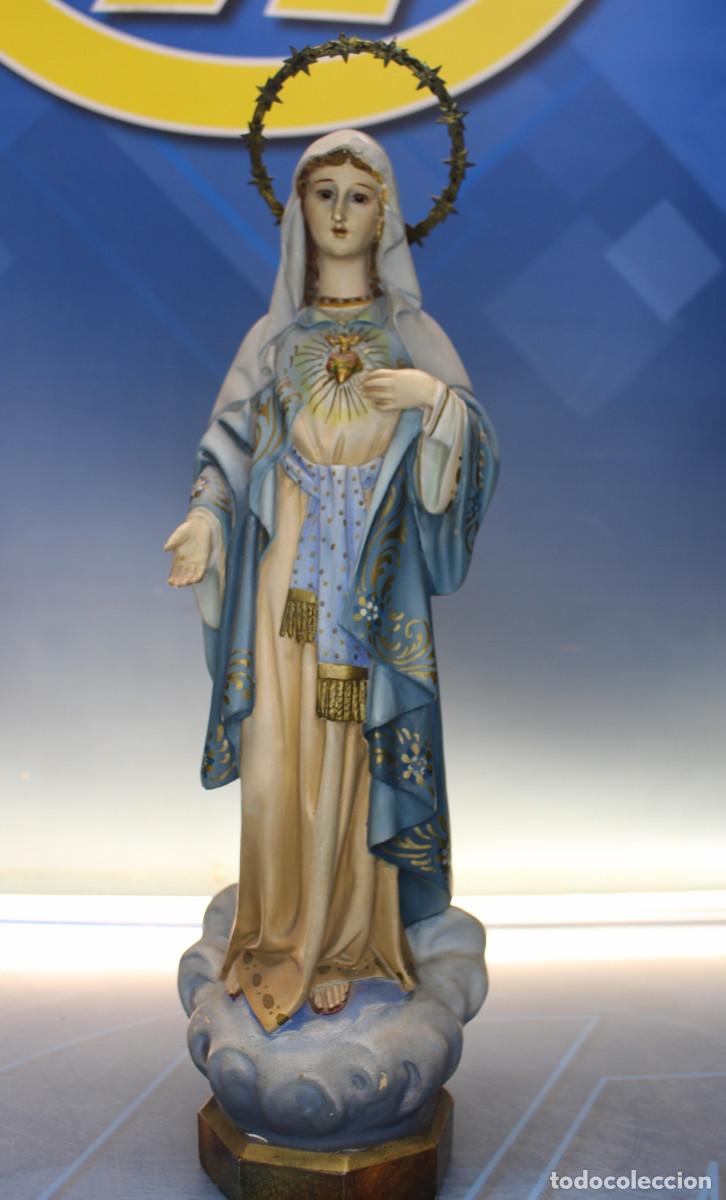 Arte: Sagrado Coraz&oacute;n de Mar&iacute;a. Taller Sagrado Coraz&oacute;n, An&oacute;nima Mato, Olot.
