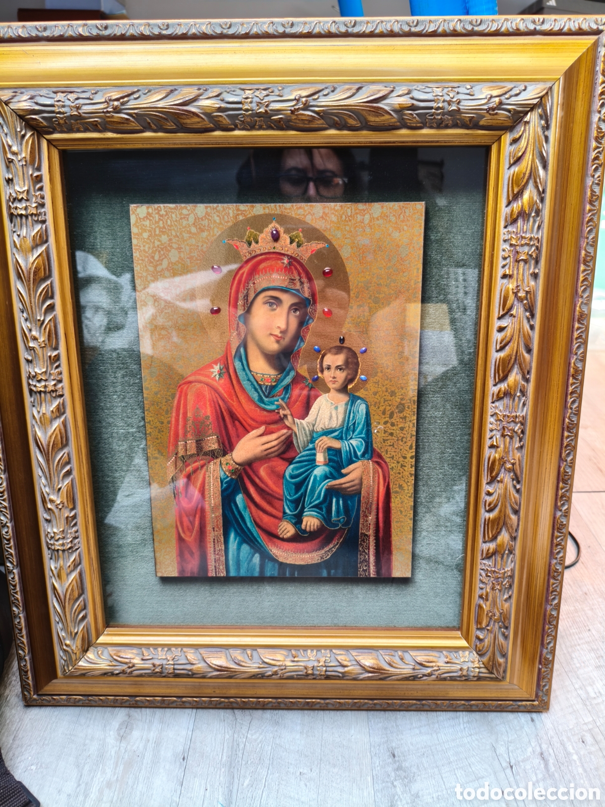 Arte: Cuadro Virgen bogoritza - Foto 1
