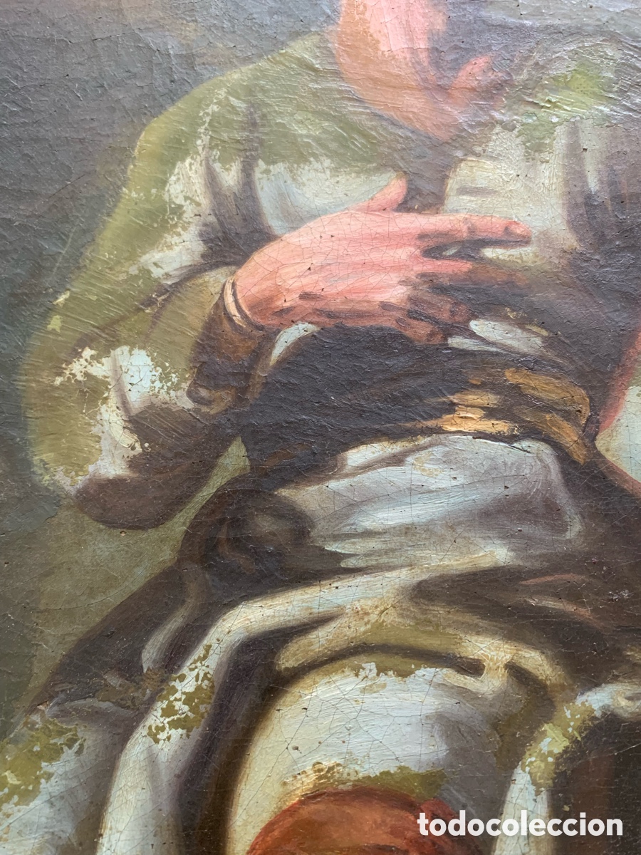 Arte: Oleo sobre lienzo desconocido - Foto 6