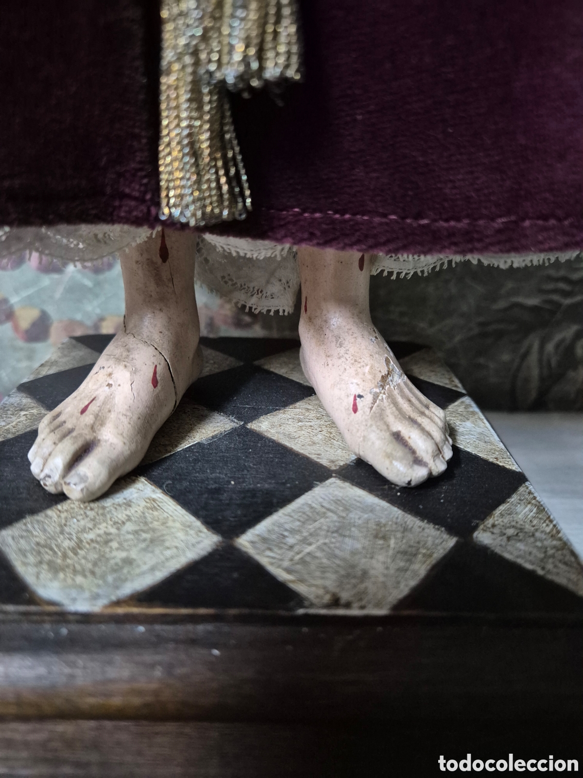 Arte: Antiguo jesus de medinaceli - Foto 4
